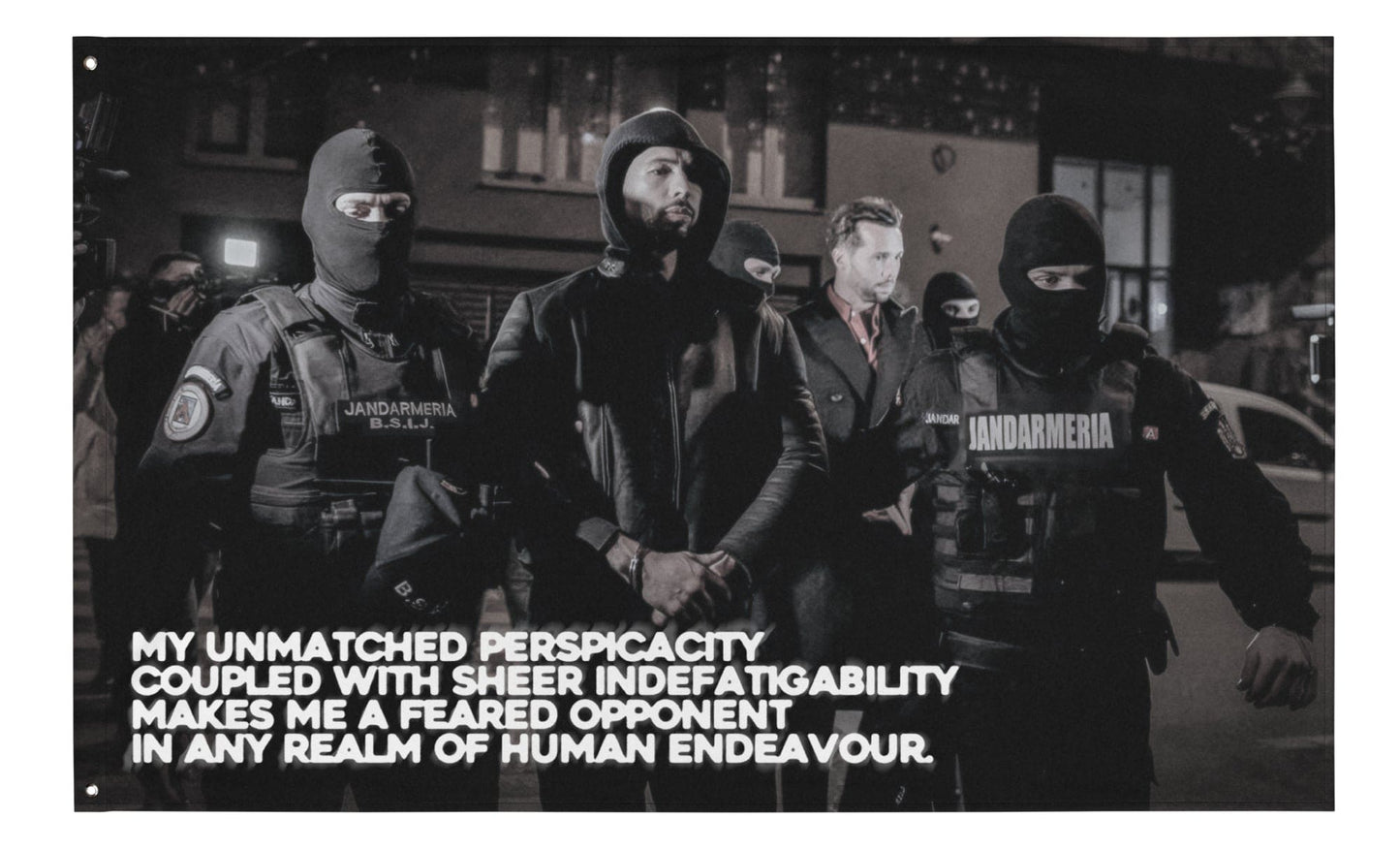 My unmatched perspicacity -