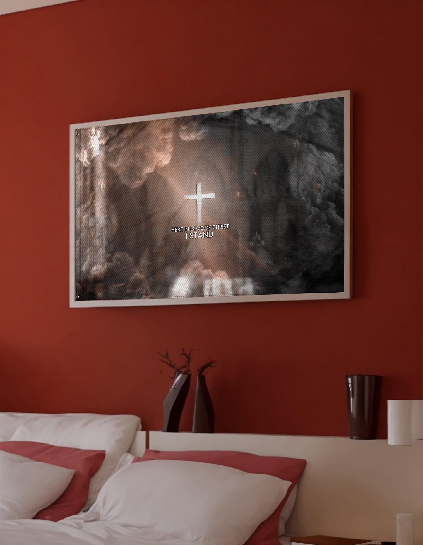 The Cross Remains (Notre-Dame) - Christ Flag