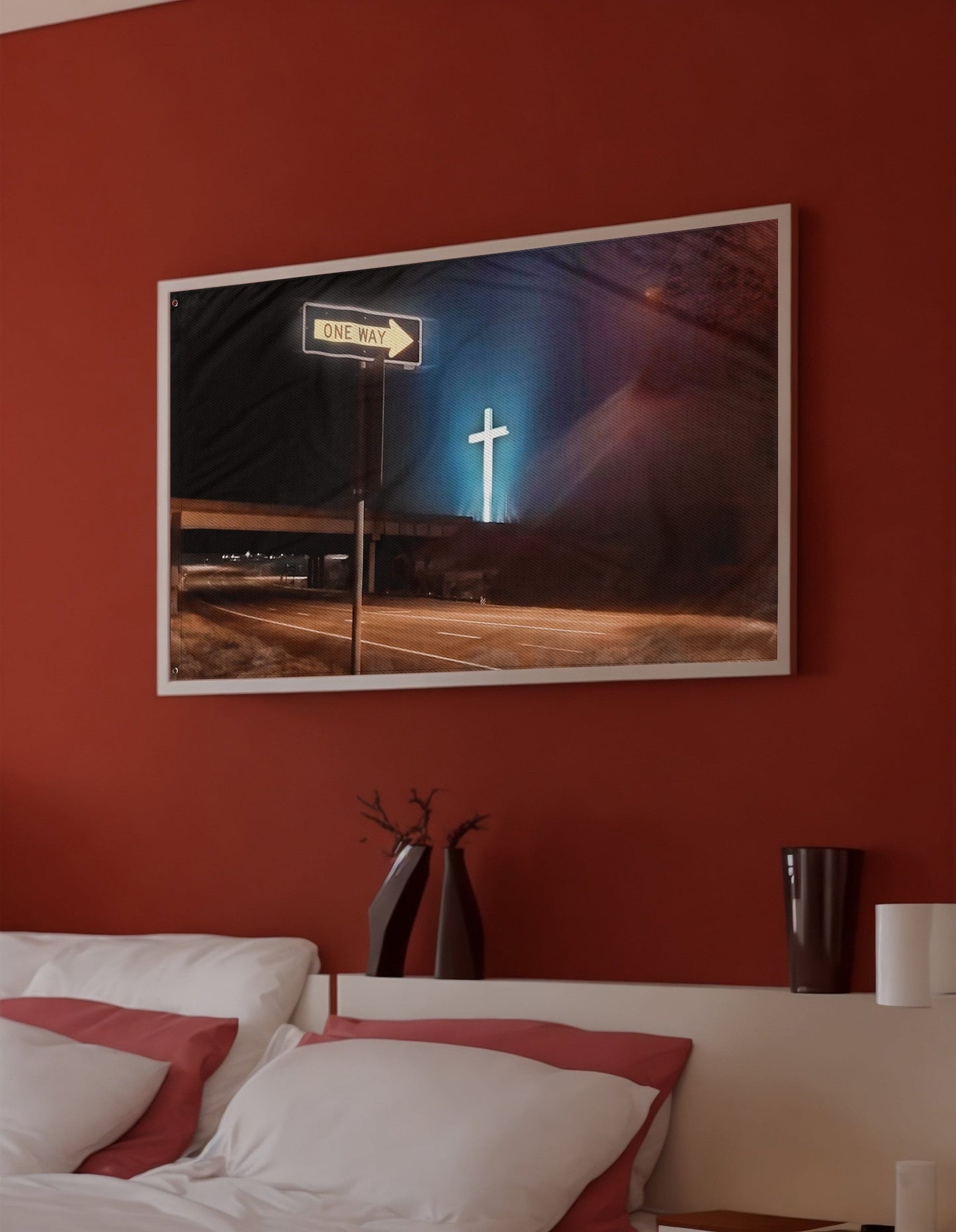 ONE WAY - JESUS CHRIST FLAG