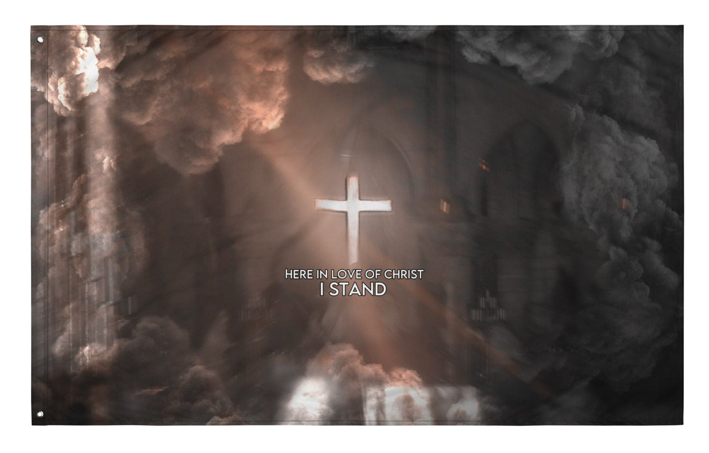 The Cross Remains (Notre-Dame) - Christ Flag
