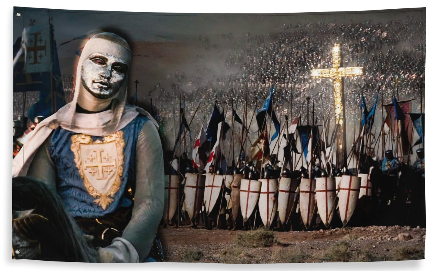 King Baldwin IV - Kingdom of Heaven - Christian Flag