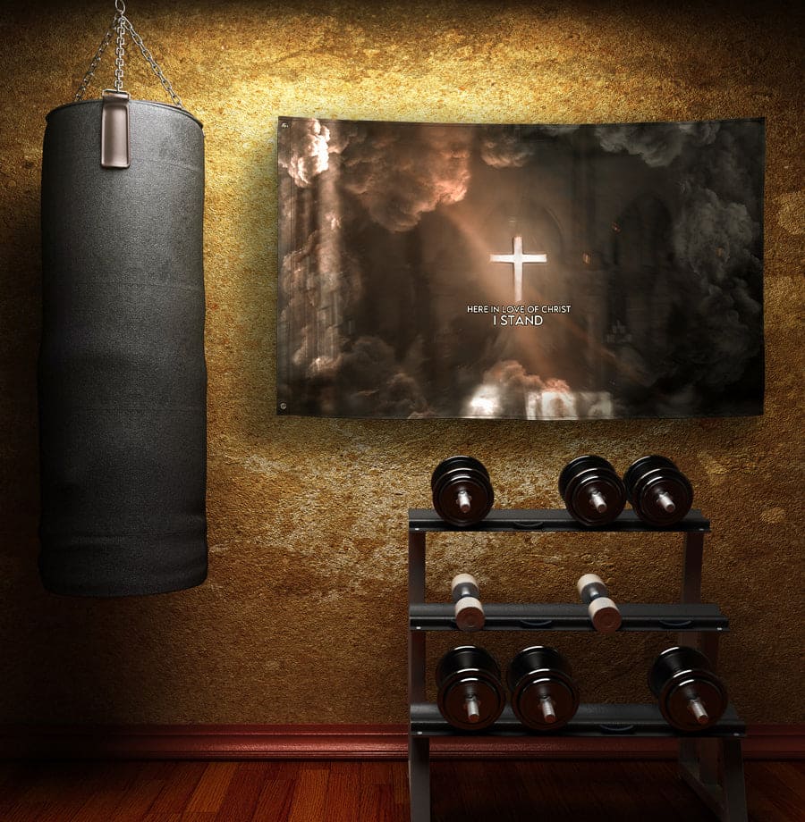 The Cross Remains (Notre-Dame) - Christ Flag