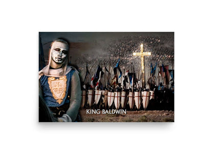 (POSTER) King Baldwin - Kingdom of Heaven, Christianity