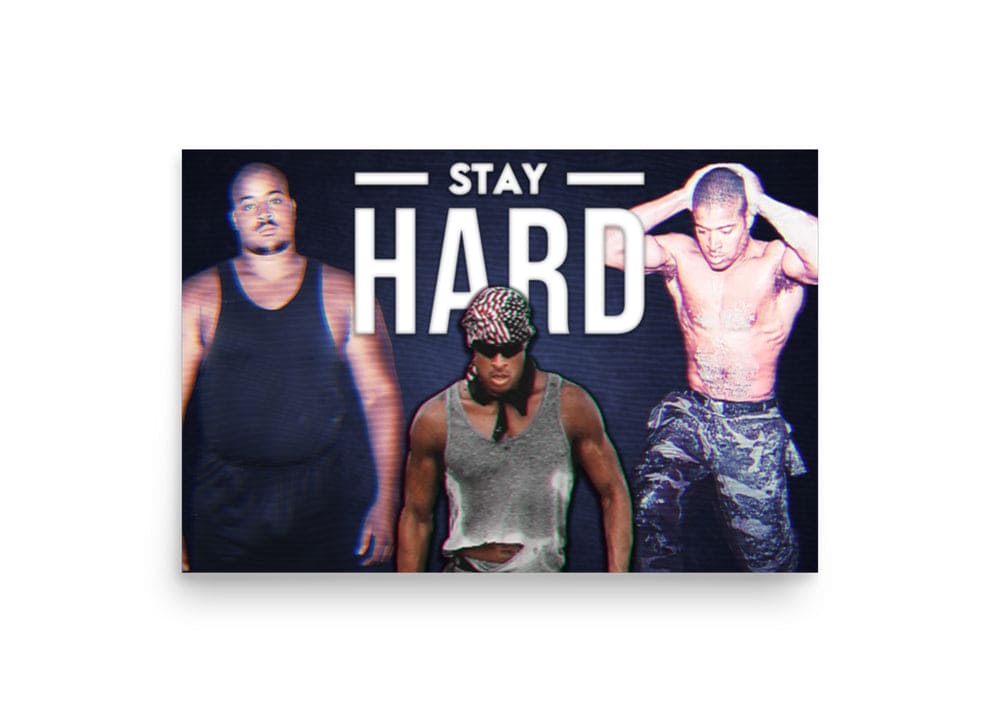 (POSTER) STAY HARD - David Goggins