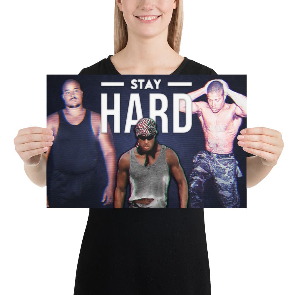 (POSTER) STAY HARD - David Goggins